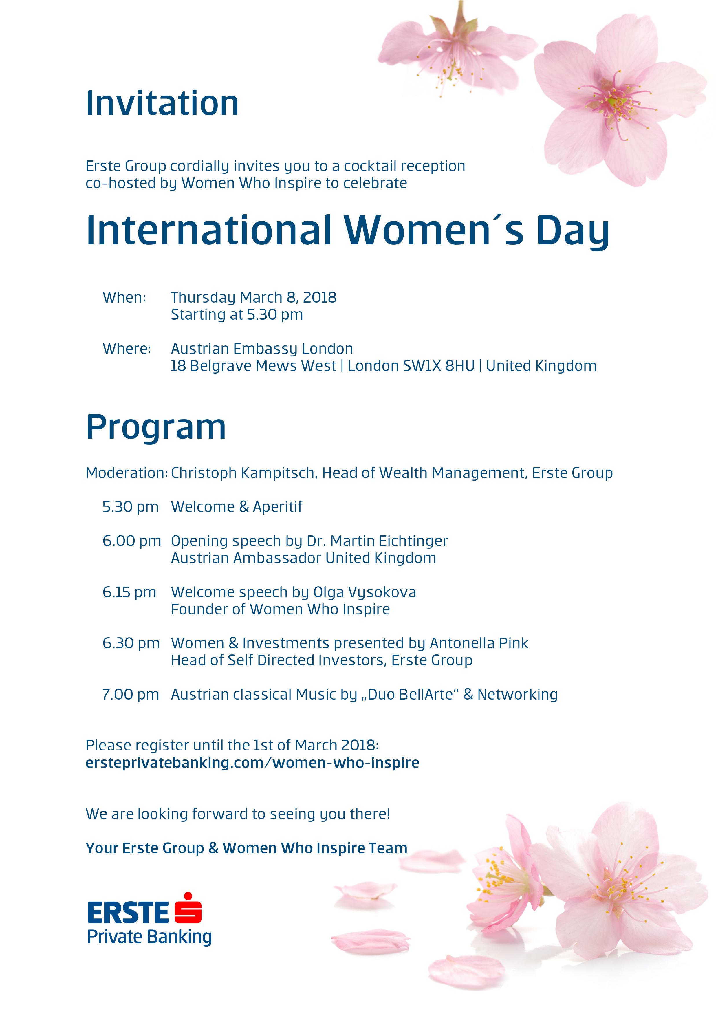 international women's day celebration speech